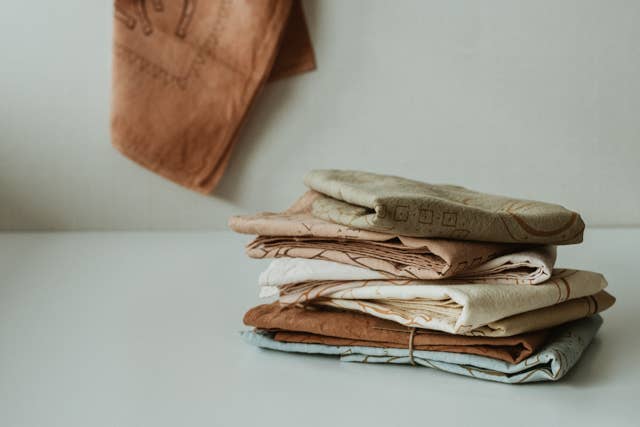 Hand dyed Organic cotton Suerte bandana
