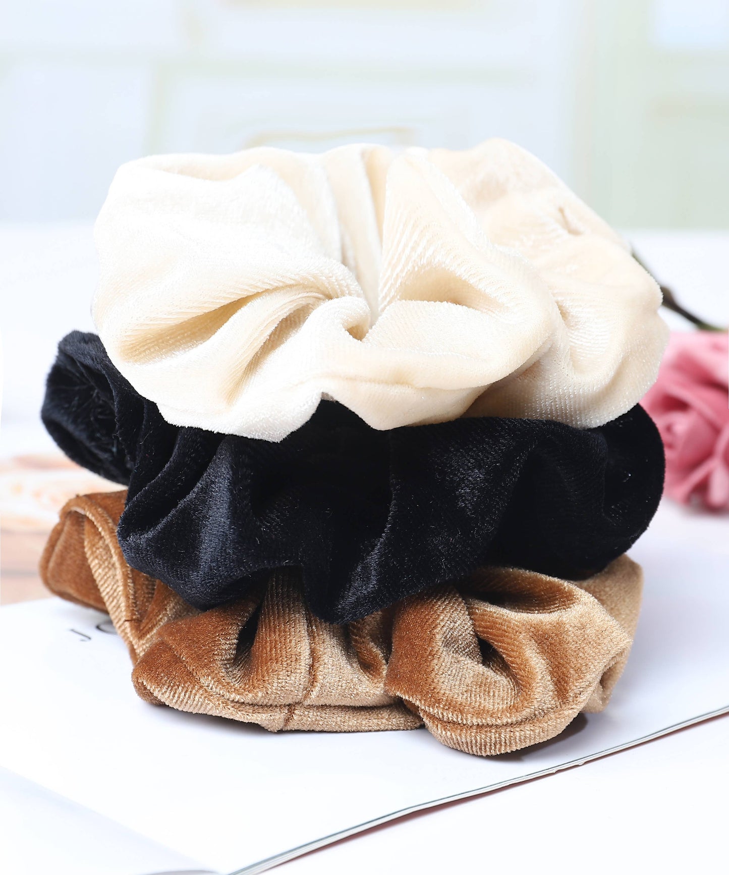 JC Sunny Fashion - Oversize Velvet Scrunchie