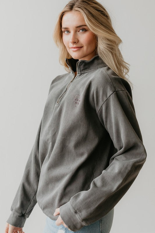 You Are Loved Half Zip Sweatshirt