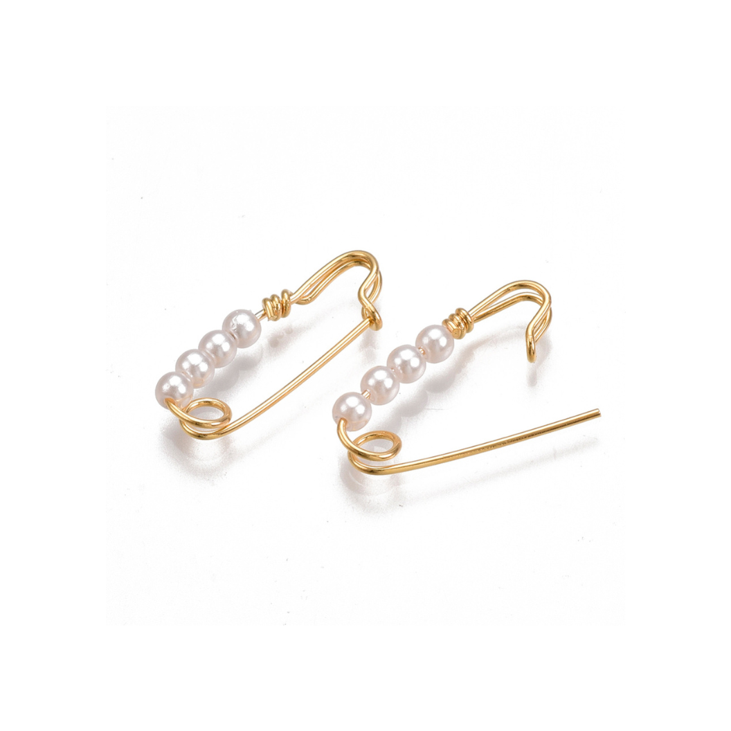 The Charm Bar Company - Mini Pearl Brooch