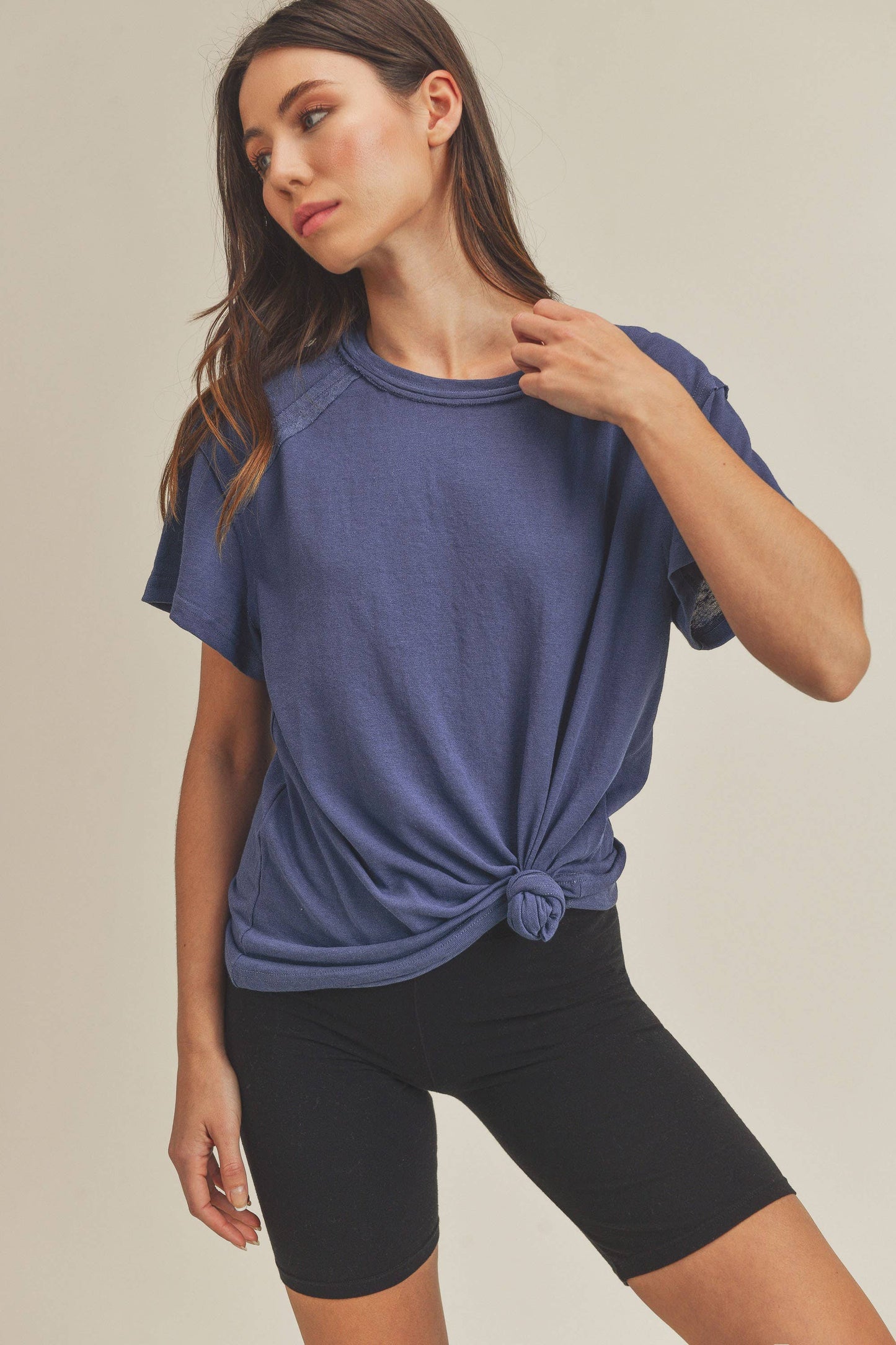 AEMI + CO - 847AN Junie Top: L / Top / White