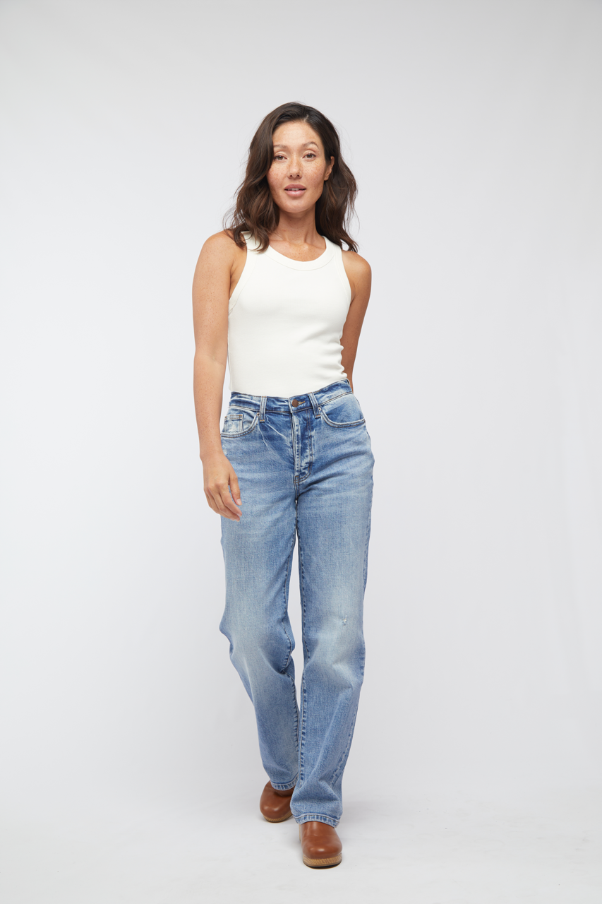 Oliver Logan - Mulberry High Rise Classic Blue