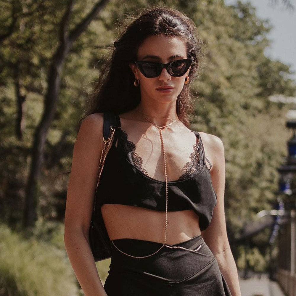 Fifth & Ninth - Siena Sunglasses: Black