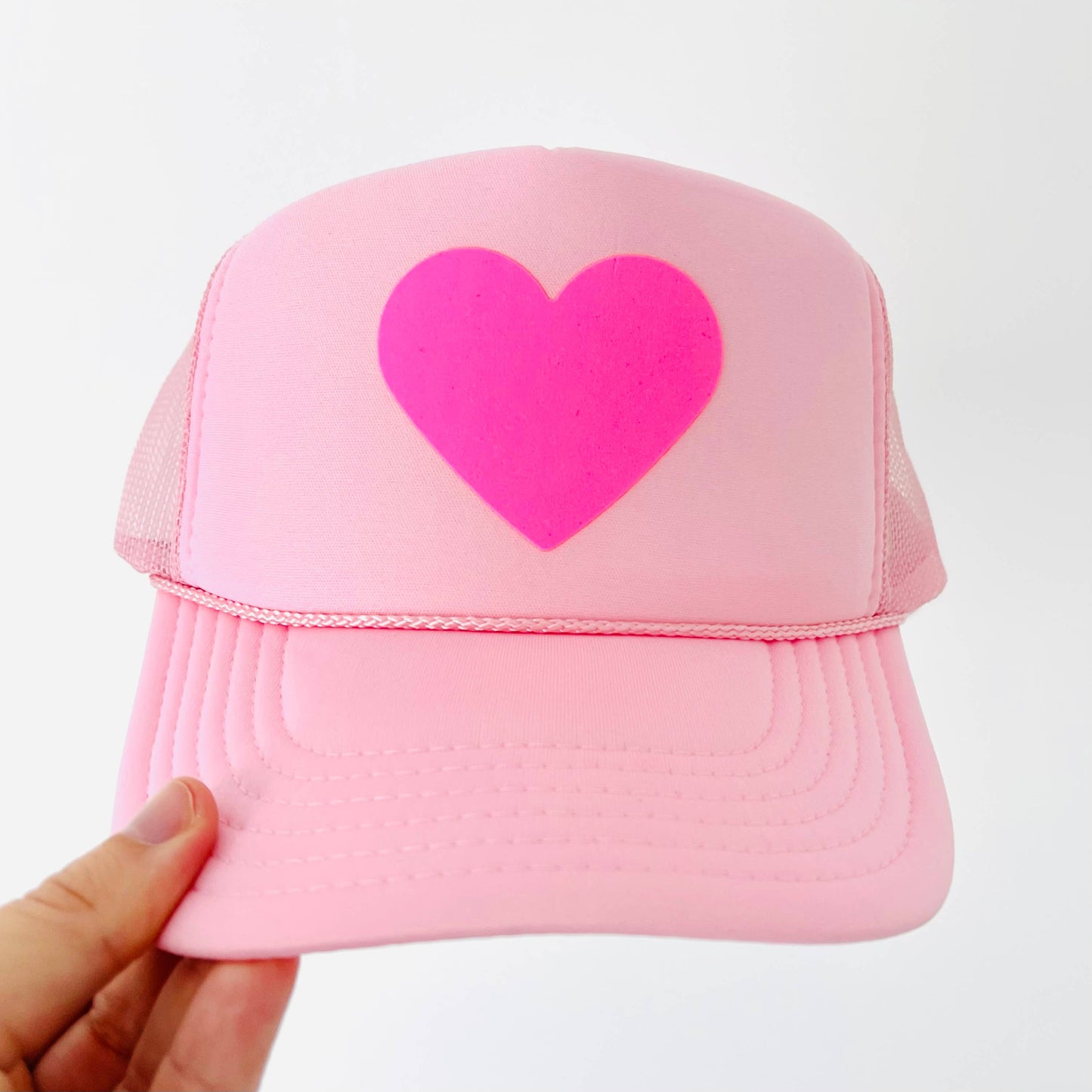 Rad Hat Society - HEART ♥️: Red / Neon Pink