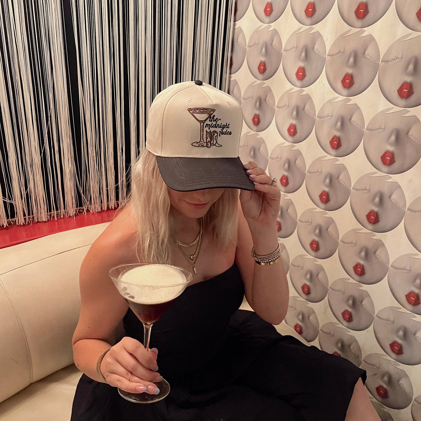 Ruby Moon - The Midnight Rodeo- Espresso Martini Hat