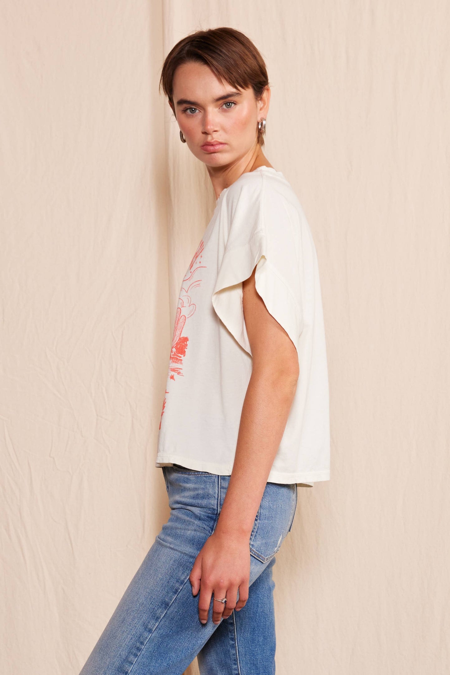 People Of Leisure - "Honky Cowgirl" Crew Neck T-shirt-Pre Order