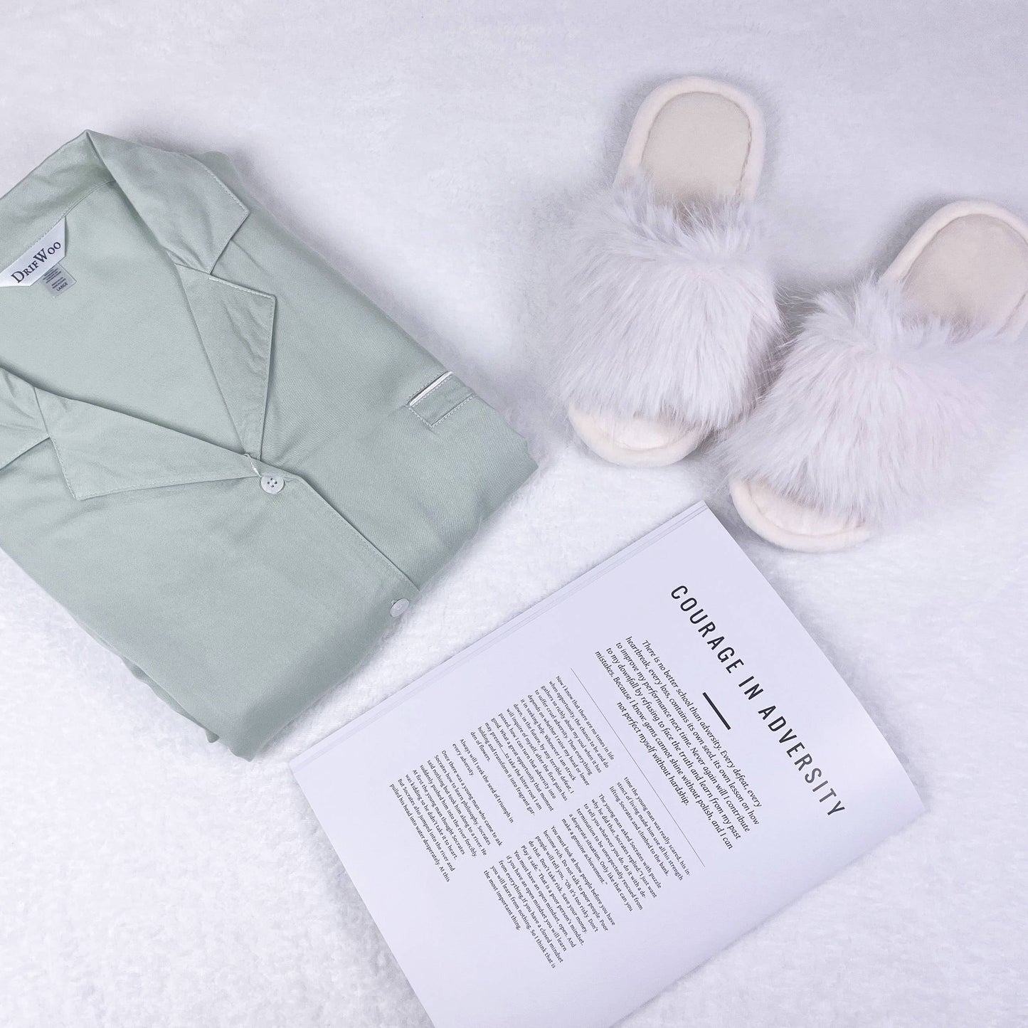 DrifWoo - Luxurious Everyday Women Pajama Set Ultimate Comfort & Style: Vintage Green
