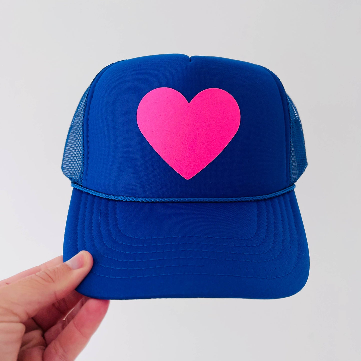 Rad Hat Society - HEART ♥️: Red / Neon Pink
