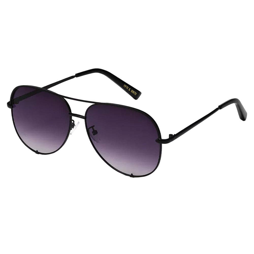 Fifth & Ninth - Walker Polarized Sunglasses: Blush/Gold