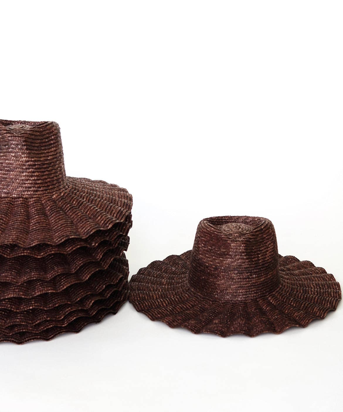 Augustine Hat Co. - Nalu Brown - Wide brim straw hat