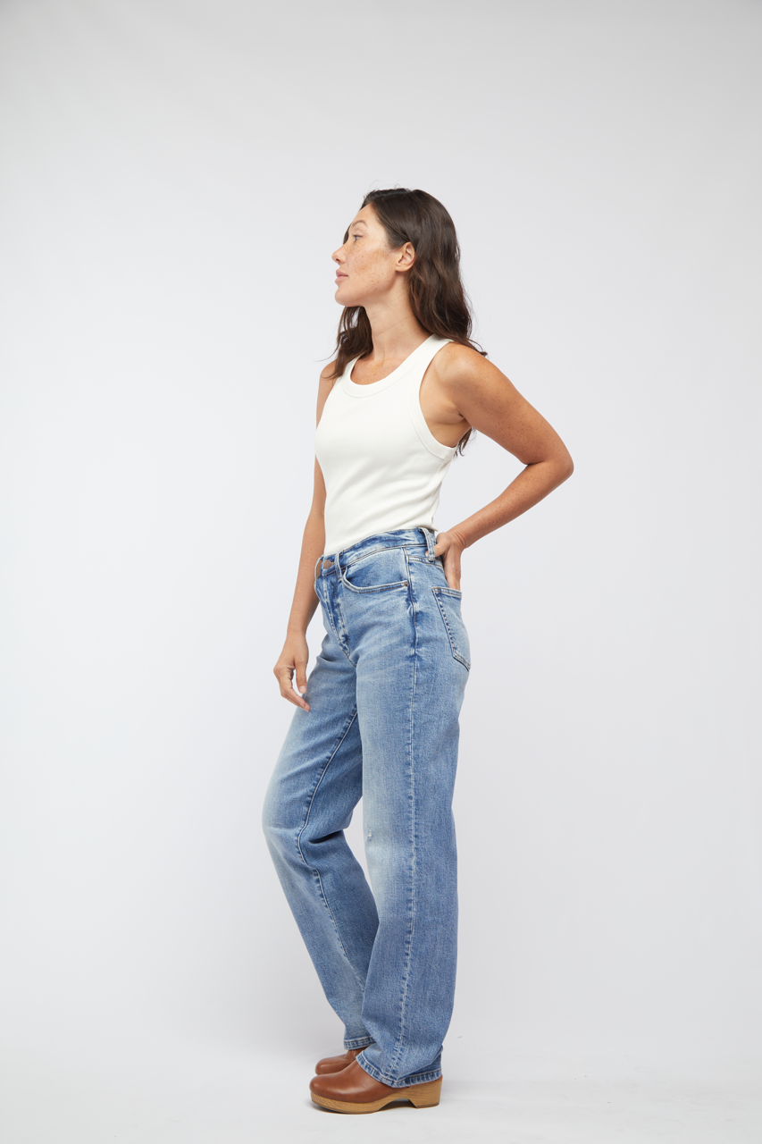 Oliver Logan - Mulberry High Rise Classic Blue