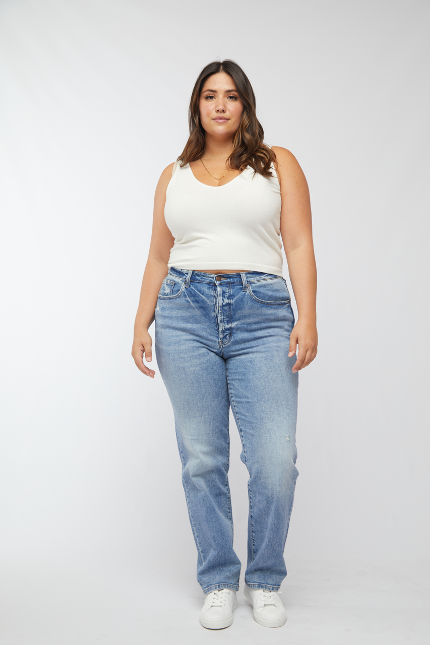 Oliver Logan - Mulberry High Rise Classic Blue