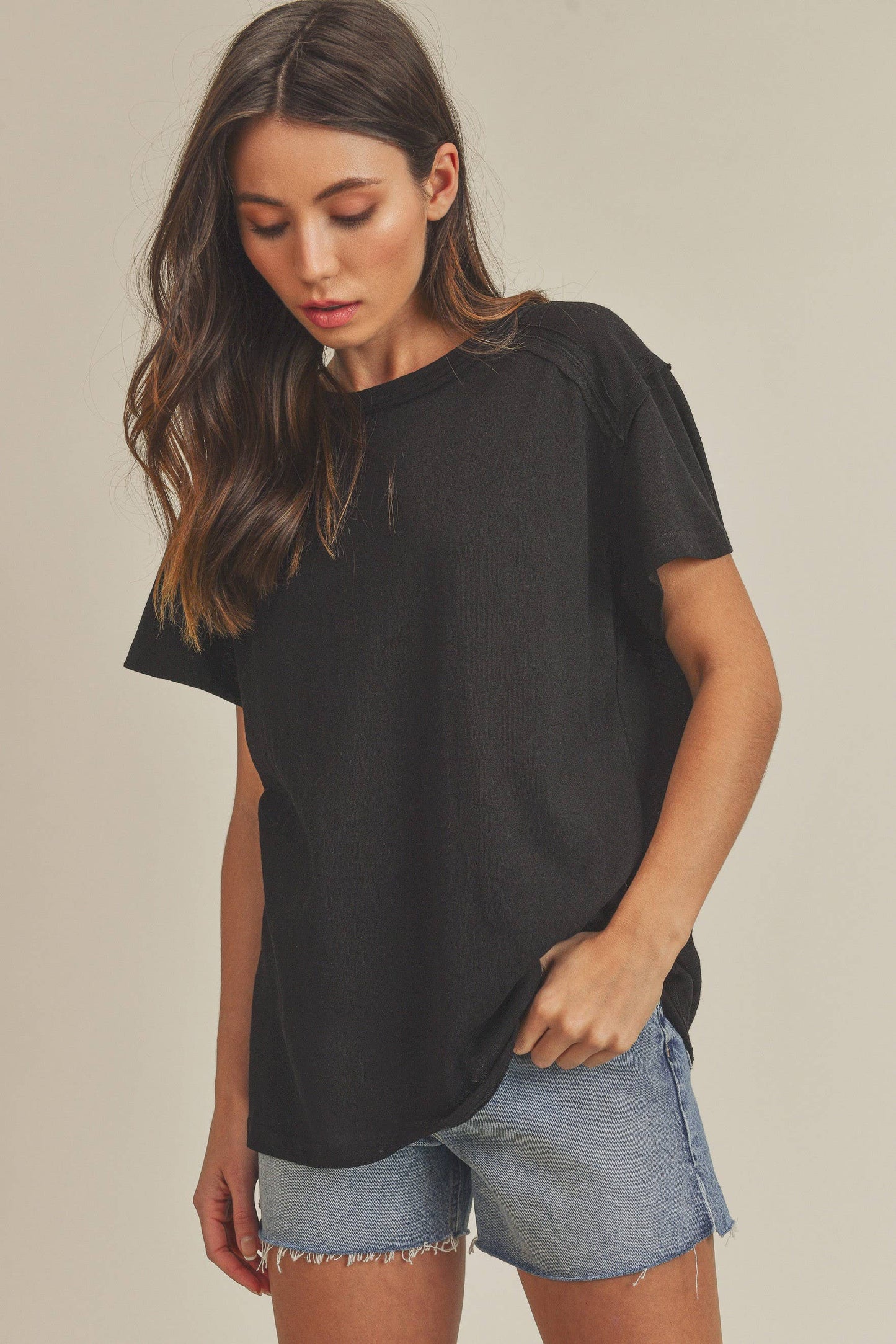 AEMI + CO - 847AN Junie Top: L / Top / White