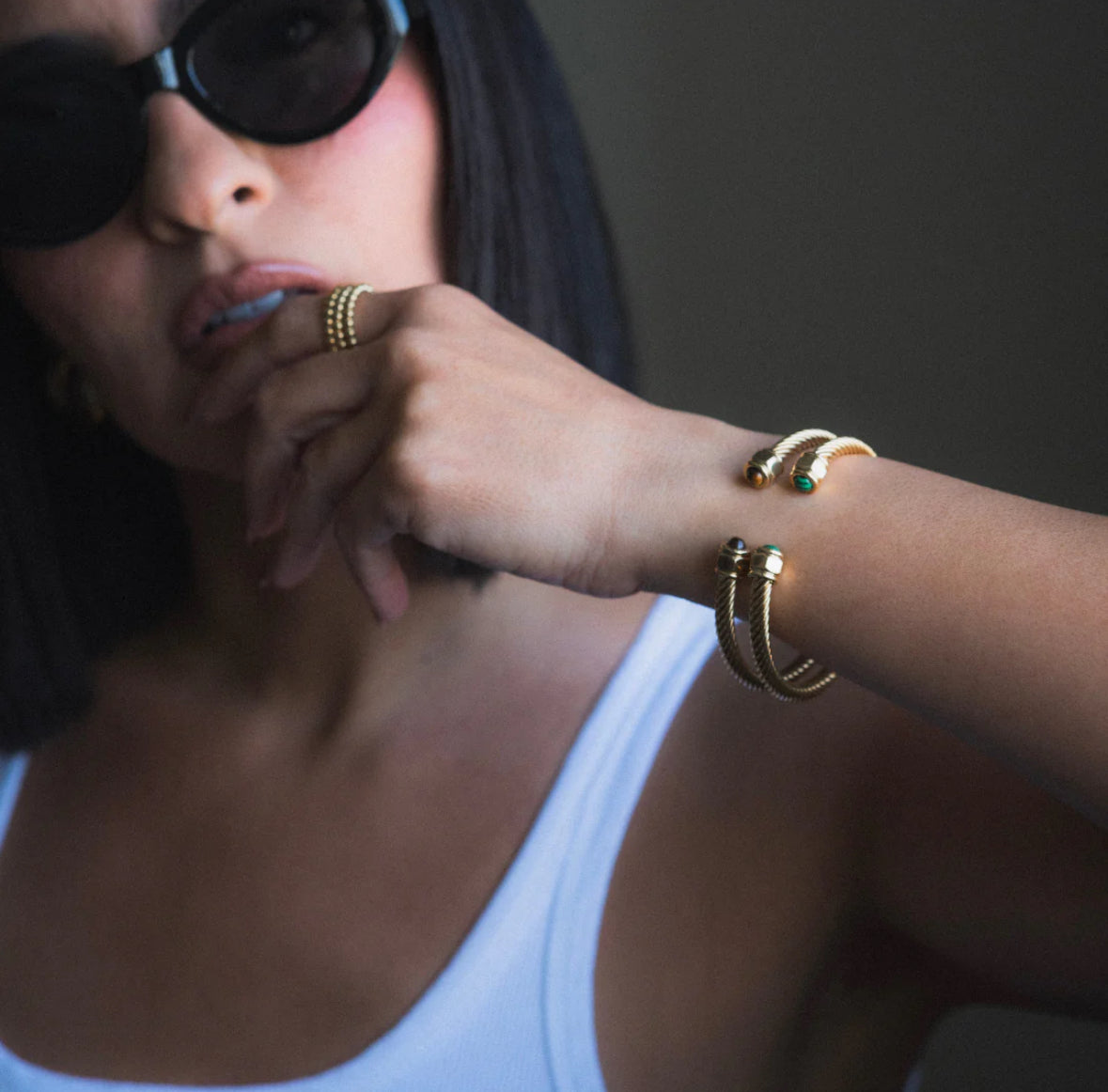 Solshine-Berta Open Bangle