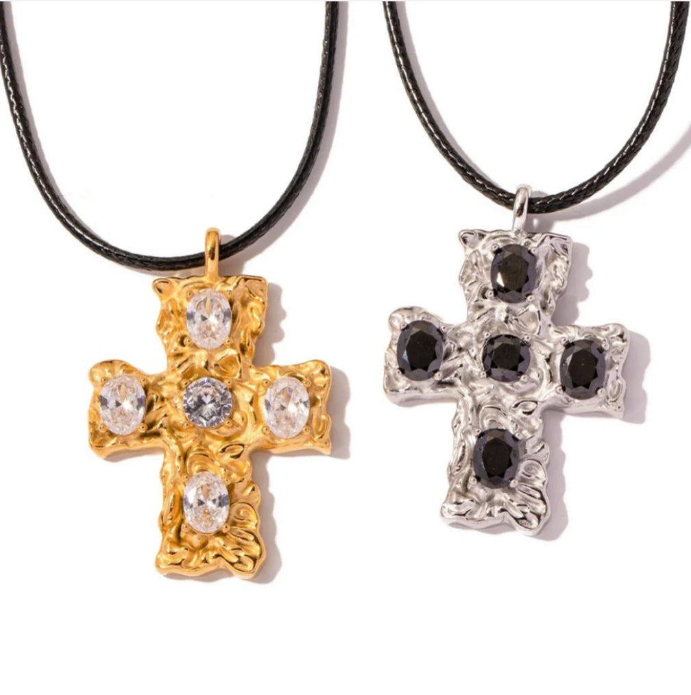 Barbara Cross Necklace