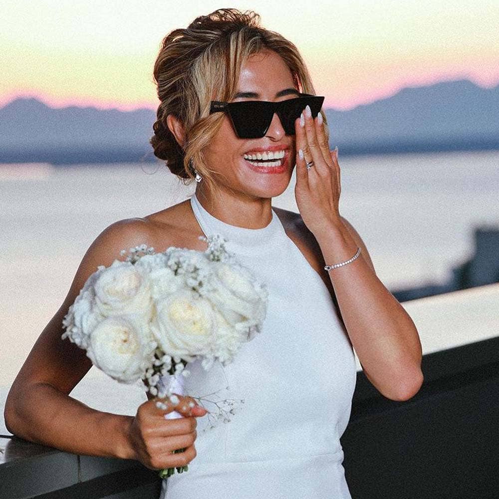 Fifth & Ninth - Chicago Sunglasses: Black / 100% UV Protection