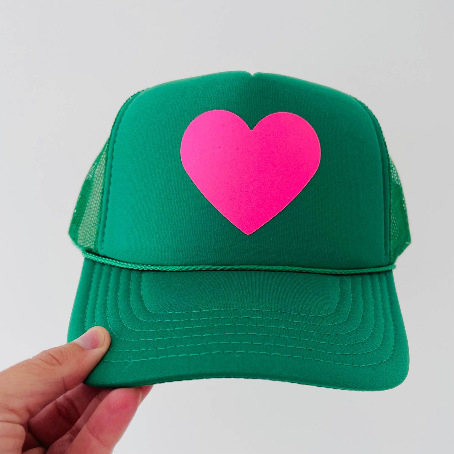 Rad Hat Society - HEART ♥️: Red / Neon Pink