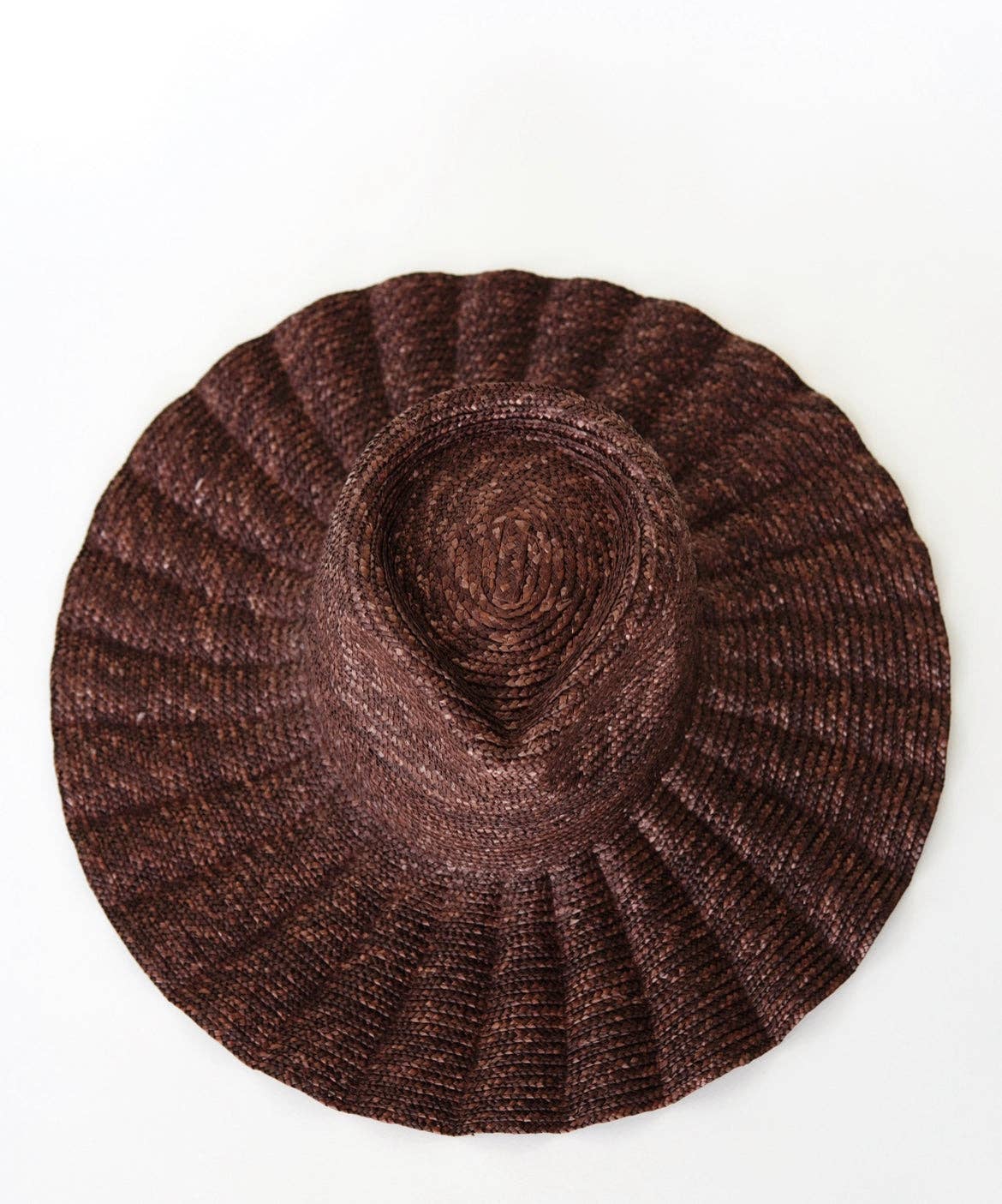 Augustine Hat Co. - Nalu Brown - Wide brim straw hat