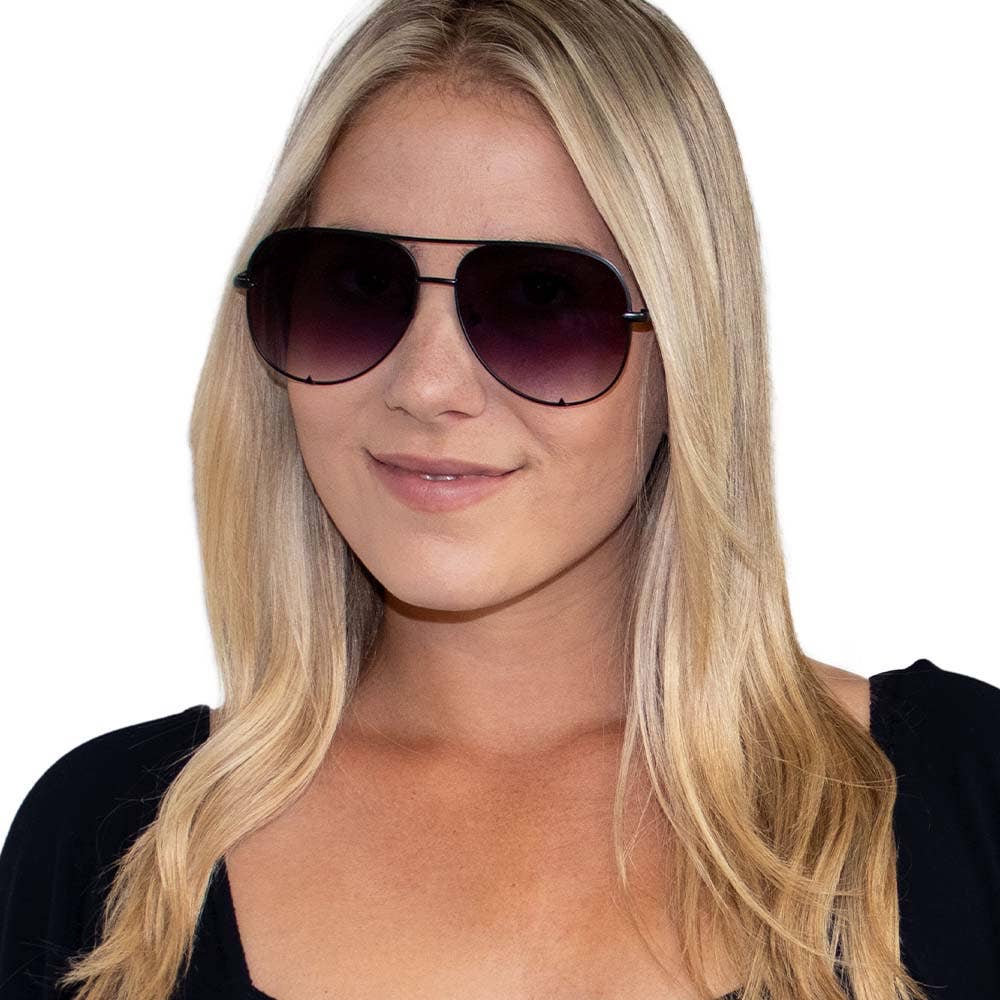 Fifth & Ninth - Walker Polarized Sunglasses: Blush/Gold