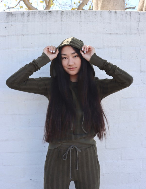 Amore Hoodie- Olive