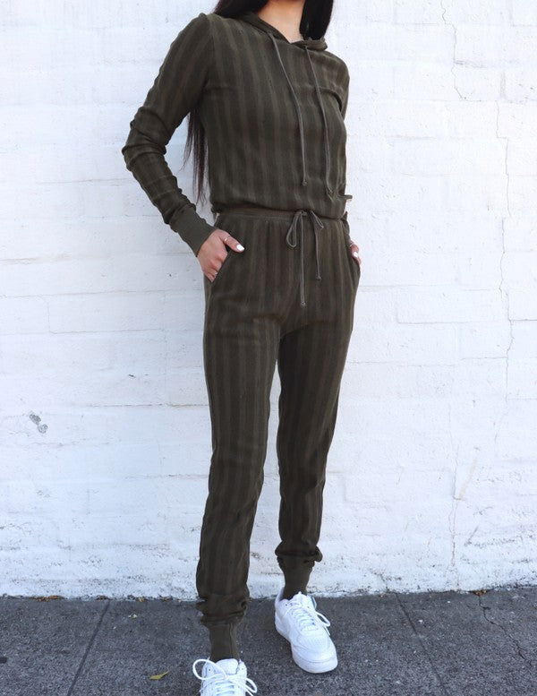 Amore Hoodie- Olive
