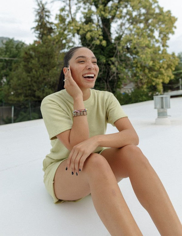 Harmony Crewneck Lime