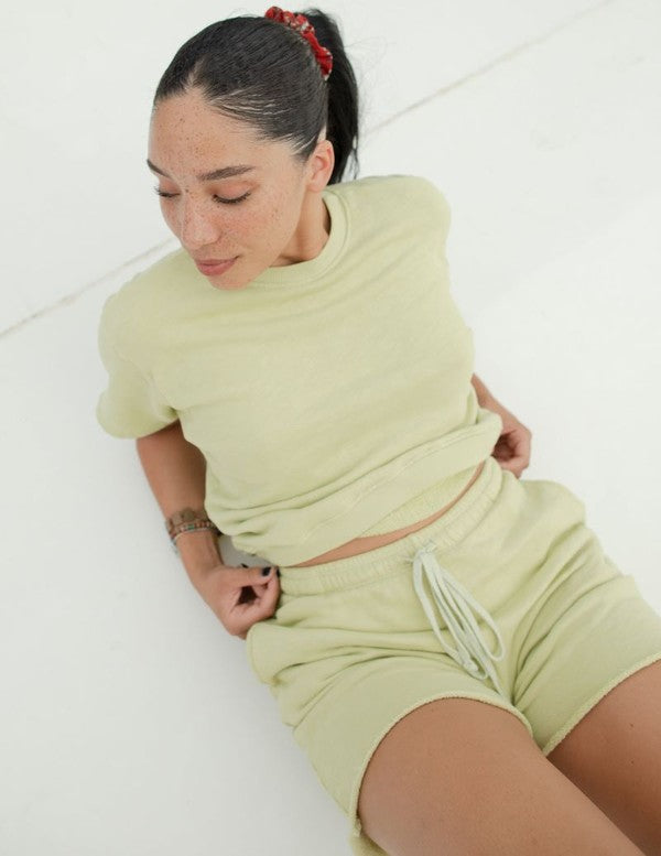 Harmony Crewneck Lime
