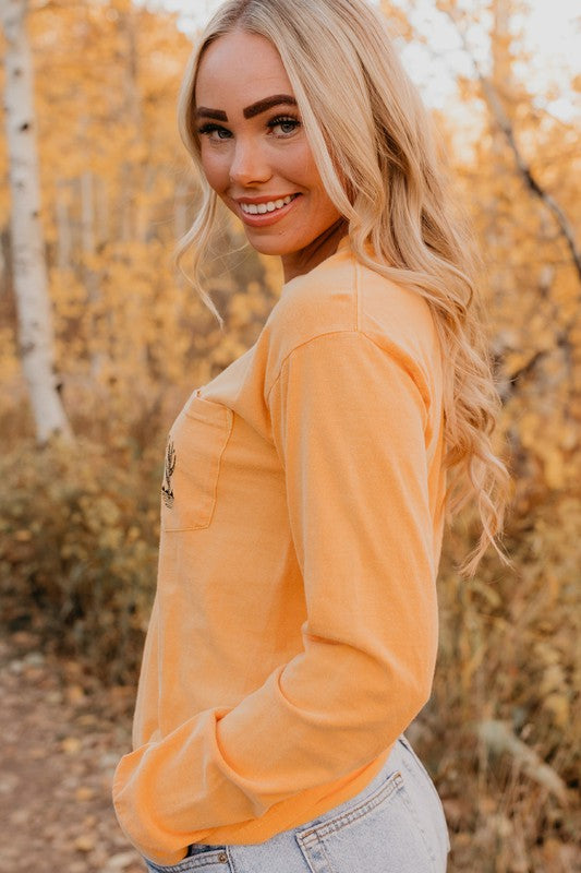 Midnight Desert Cactus Long Sleeve