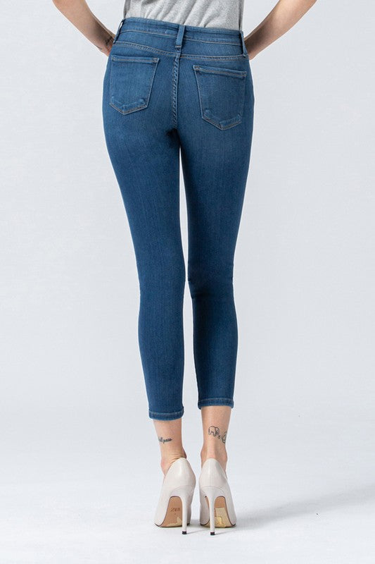 MID RISE XTRA LYCRA ANKLE SKINNY
