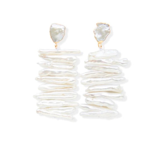 Tabatha 2.0 Pearl Earrings