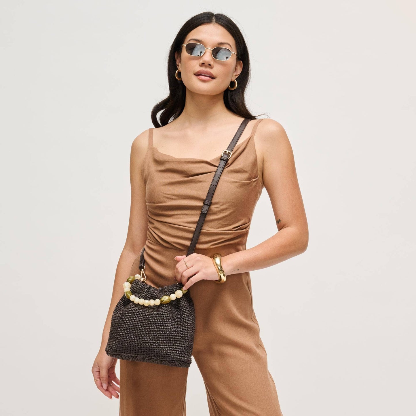 Urban Expressions - Emery Crossbody: Chocolate