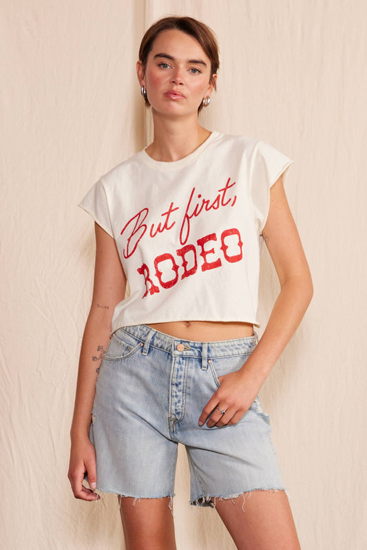 People Of Leisure - "But First, Rodeo" Crop Top PRE-Order