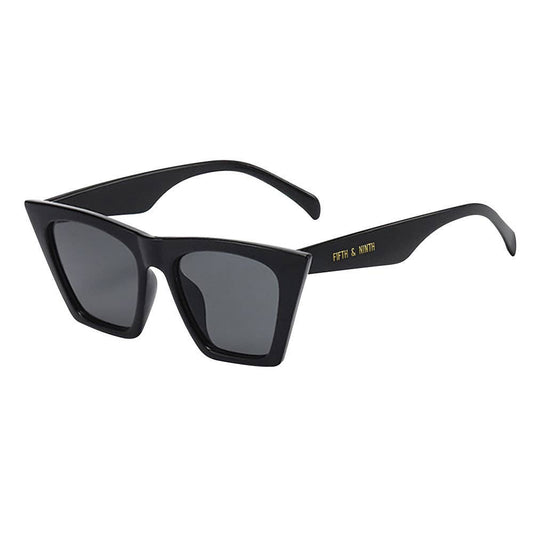 Fifth & Ninth - Chicago Sunglasses: Black / 100% UV Protection