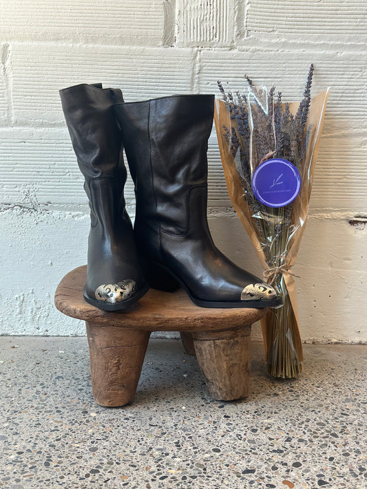 Free People-Faster Horses Filigree Booties