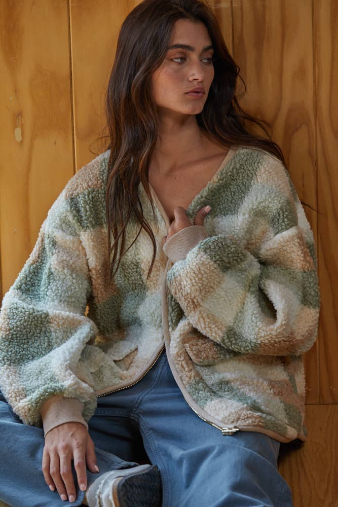 THE ELDRIDGE JACKET: Green Taupe