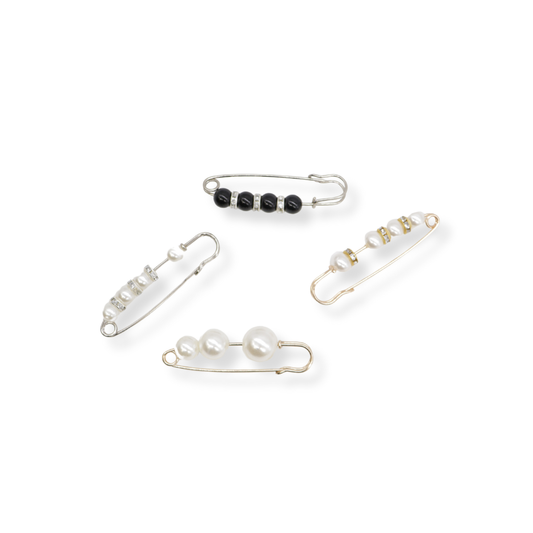 The Charm Bar Company - Assorted Medium Pearl Brooch