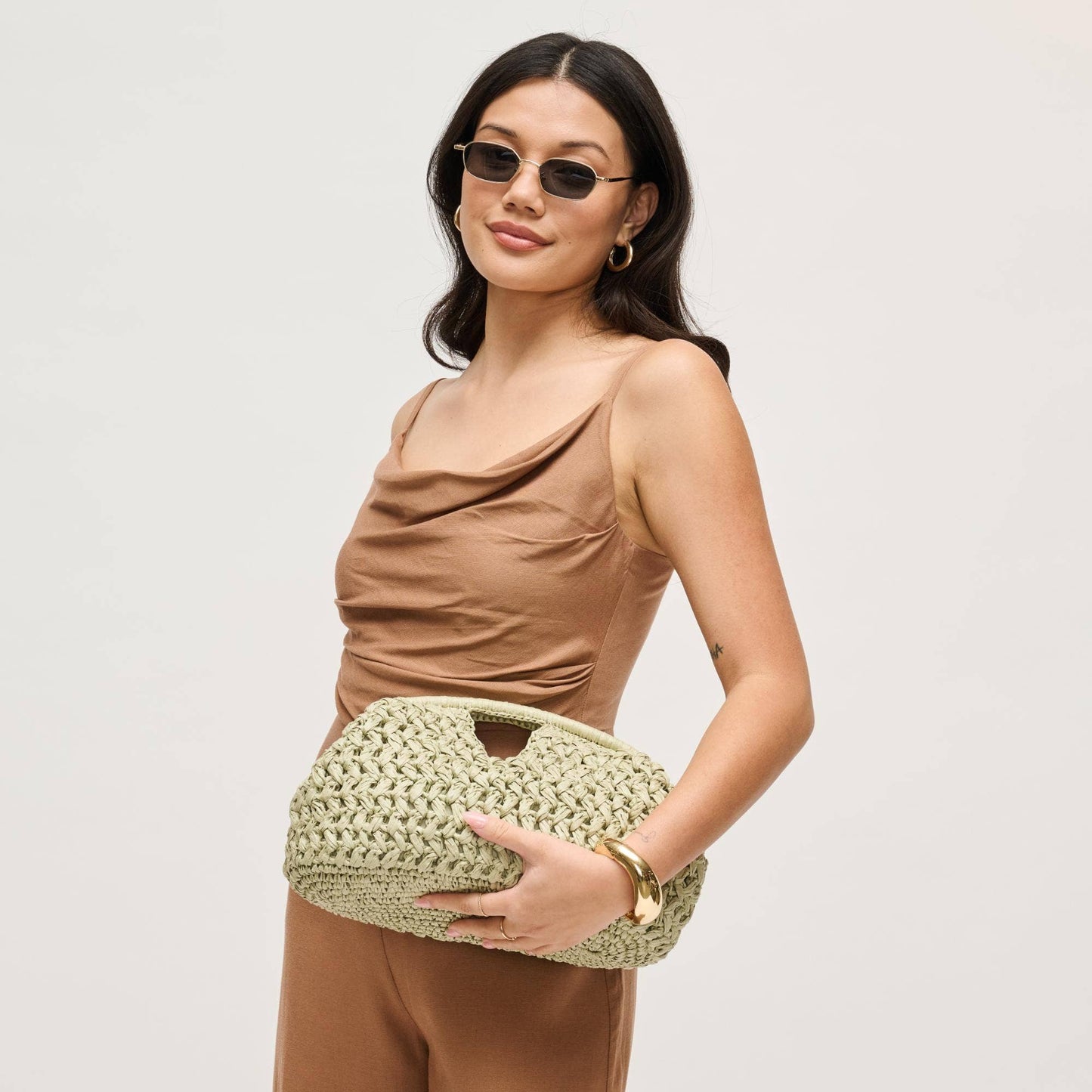 Abigail Crossbody: Sage