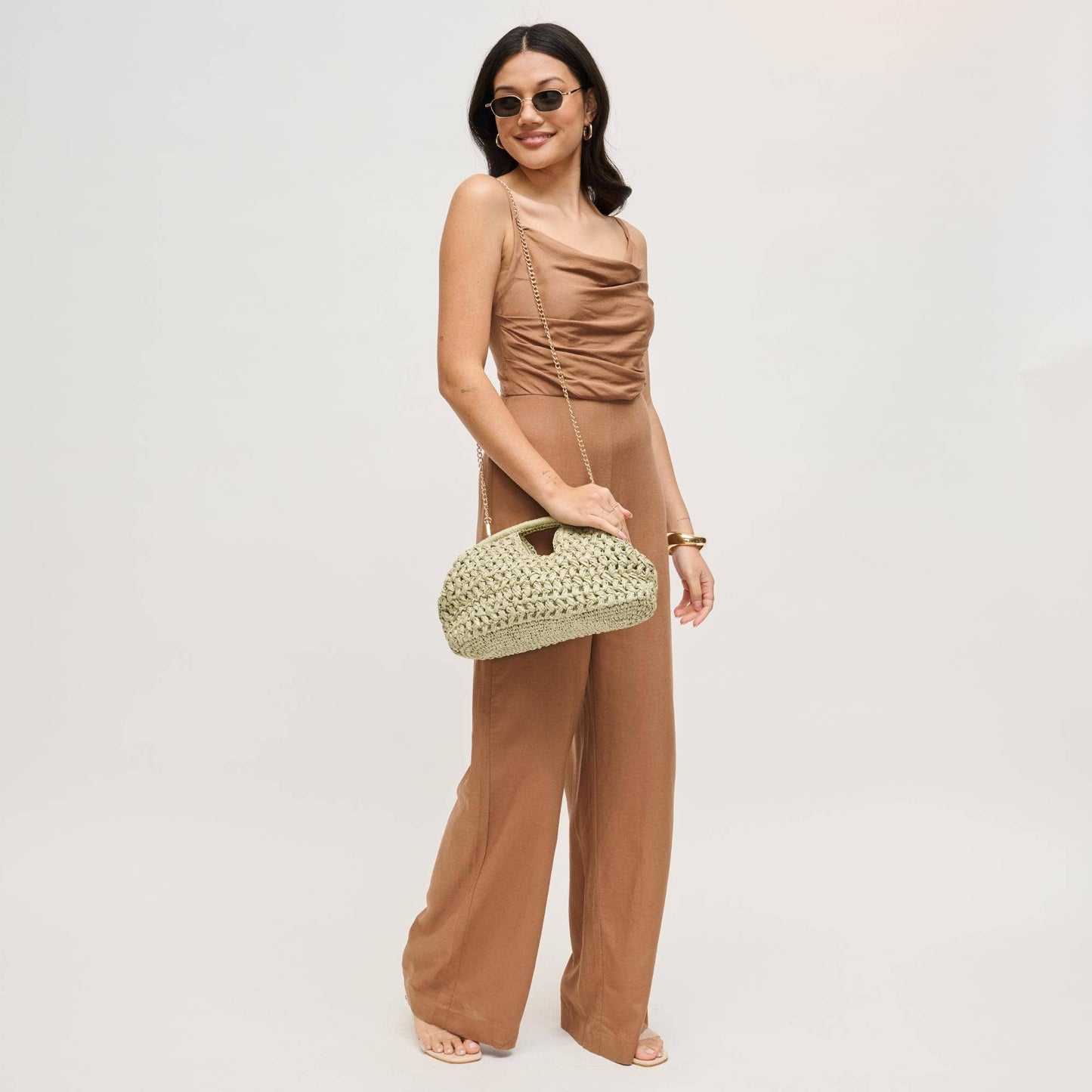 Abigail Crossbody: Sage
