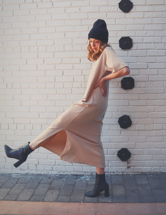 The Relax Dress Sand