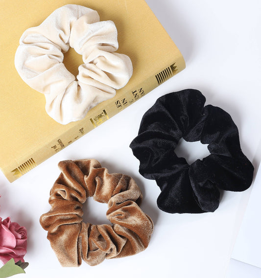JC Sunny Fashion - Oversize Velvet Scrunchie