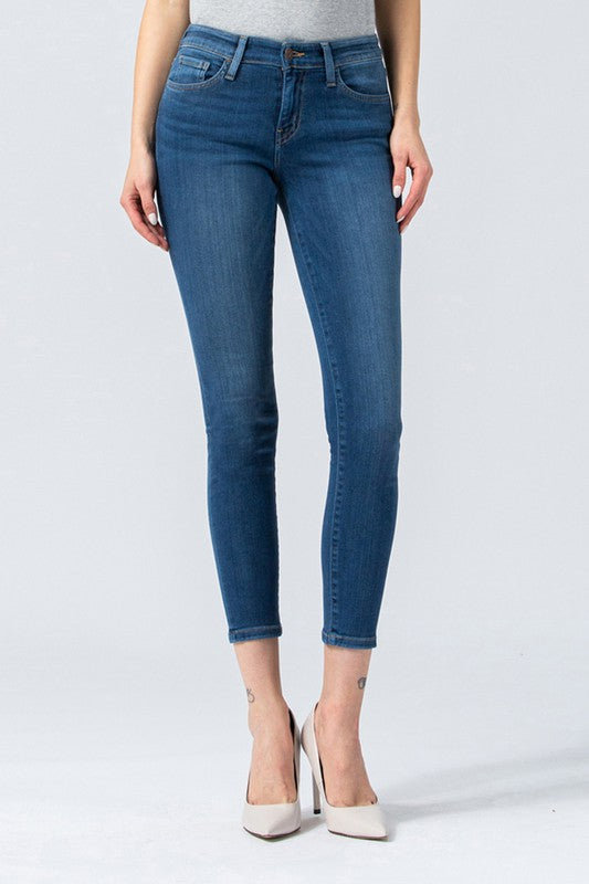 MID RISE XTRA LYCRA ANKLE SKINNY